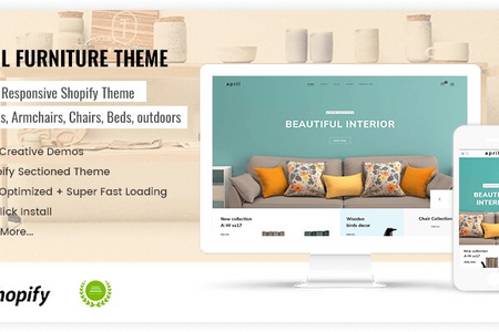 APRIL-11 - Elegant theme for furniture store