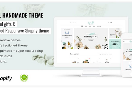 APRIL-14 - Lovely theme for handmade gift store