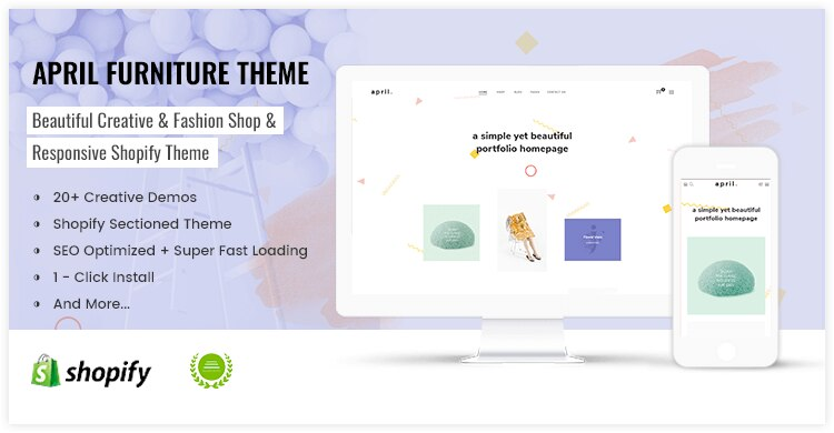 APRIL-19 - Great idea for portfolio homepage