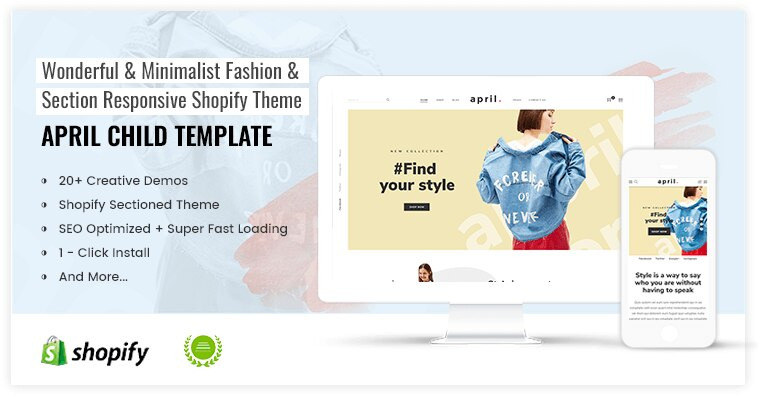 APRIL-04 - Fancy Theme for Fashion store