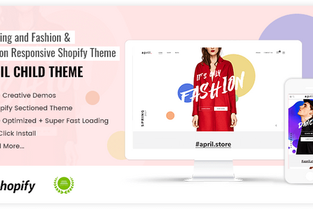 APRIL-05 - Wonderful Theme for Fashion store online