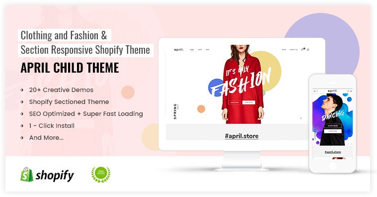APRIL-05 - Wonderful Theme for Fashion store online