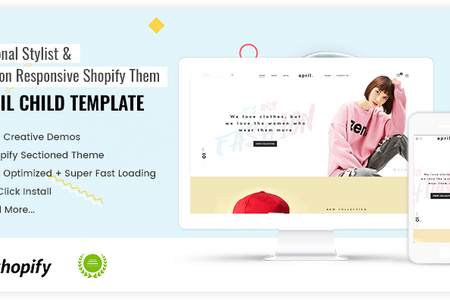 APRIL-07 - Themes for Fashion store on smartphones and tablets