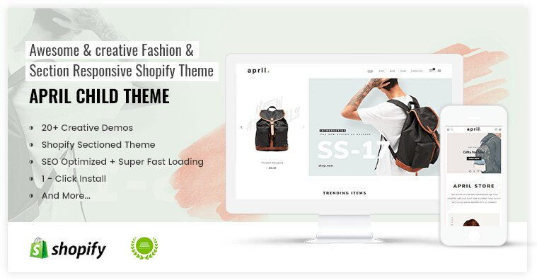 APRIL-09 - Classic theme for backpack store online