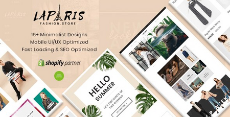 La Paris - 2018’s Best Selling Sections Shopify Themes For Online Fashion Store
