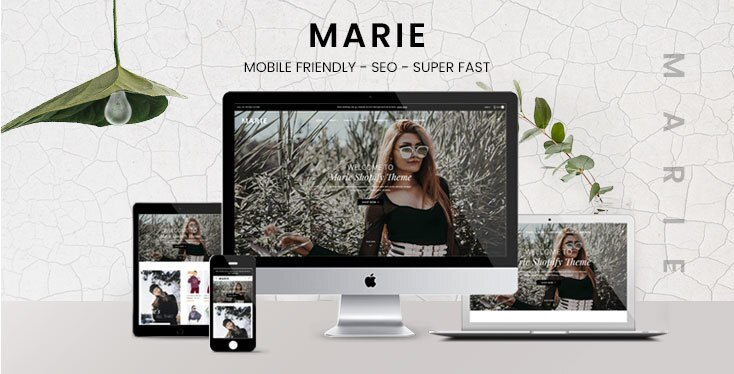 Marie - Fashion Boutique Shopify Theme - Sections Content Builder