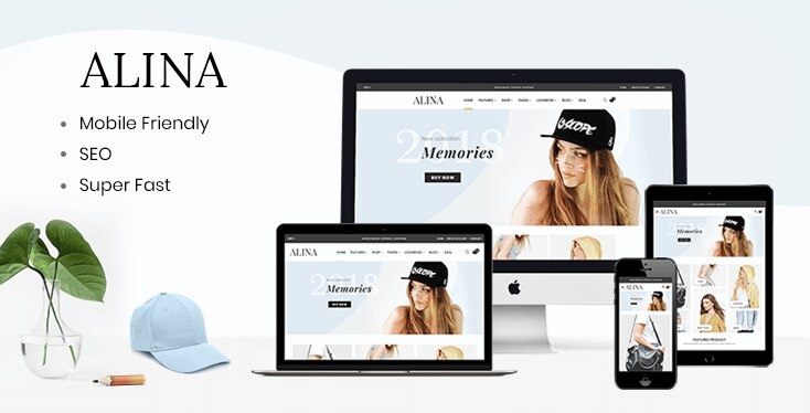 Alina - Shopify sectioned theme for fashion store