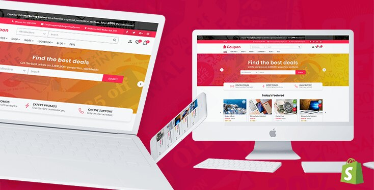 Coupon & Deals Store Shopify  Theme