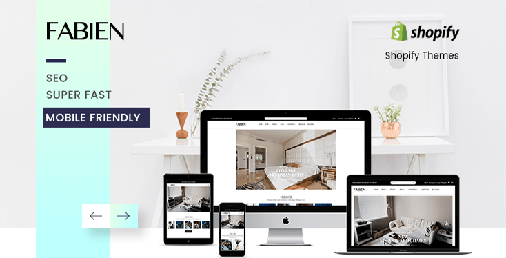 Fabien - Sectioned Shopify Theme for Furniture Store & Home Decoration