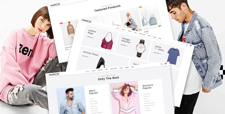 Marco Fashionage - Premium Shopify theme for online fashion boutiques