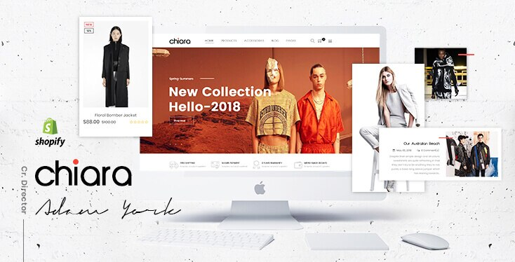 Chiara - Minimal Clean Shopify Theme For Online Fashion Store