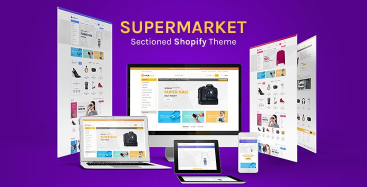 Supermarket - Large Store Sectioned Shopify Template